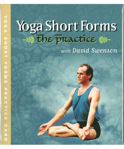 【教材】The Practice Ashtanga Yoga yoga short forms practice card (David Swenson)